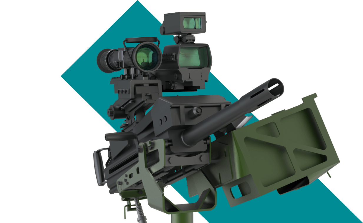 Sighting System For Crew-Served Weapons